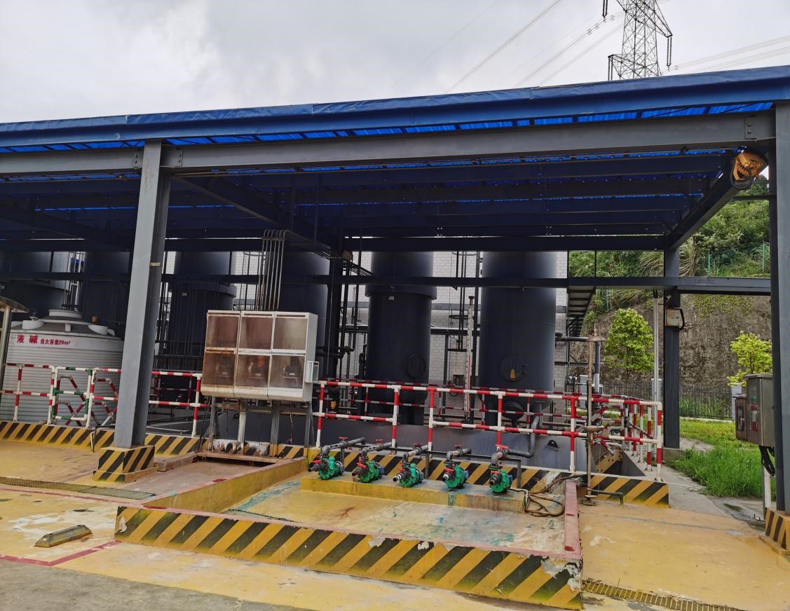 垃圾發電廠垃圾堆酵滲濾液處理技術
